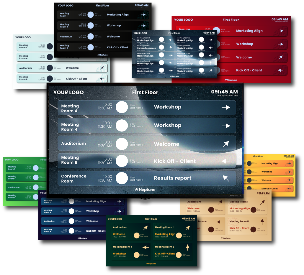 Event Display templates