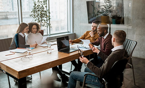 Reunião sobre o software do neptune